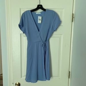 NWT Lush size M lavender wrap dress